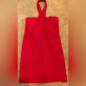 Cocktail halter dress